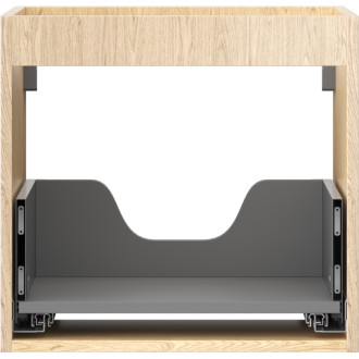 Korpus umyvadlové skříňky Mexen Box-A 50 cm, 1 zásuvka, dub - 91AX0-0500-470-1-81