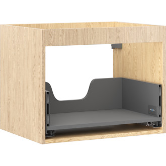 Korpus umyvadlové skříňky Mexen Box-A 60 cm, 1 zásuvka, dub - 91AX0-0600-470-1-81