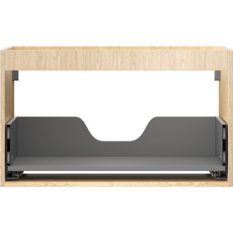 Korpus umyvadlové skříňky Mexen Box-A 80 cm, 1 zásuvka, dub - 91AX0-0800-470-1-81