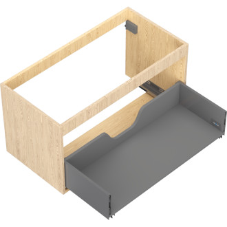 Korpus umyvadlové skříňky Mexen Box-A 90 cm, 1 zásuvka, dub - 91AX0-0900-470-1-81