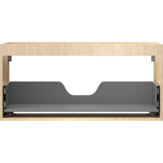 Korpus umyvadlové skříňky Mexen Box-A 100 cm, 1 zásuvka, dub - 91AX0-1000-470-1-81