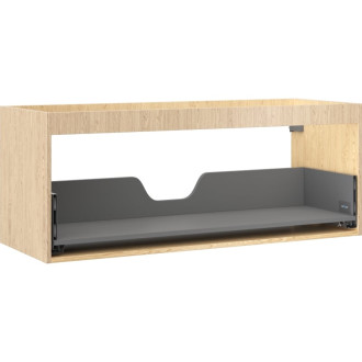 Umyvadlová skříňka Mexen Box-A 120 cm, 1 zásuvka, dub - 91AX0-1200-470-1-81