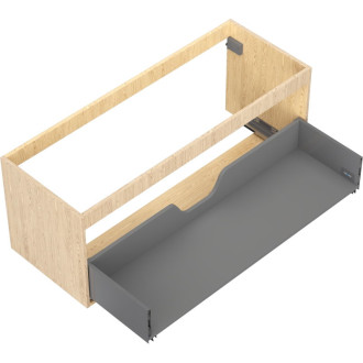 Umyvadlová skříňka Mexen Box-A 120 cm, 1 zásuvka, dub - 91AX0-1200-470-1-81