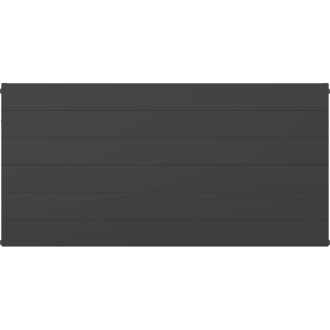 Deskový radiátor Mexen Line CL11 400 x 1600 mm, boční připojení, 889 W, antracit - W411L-040-160-66