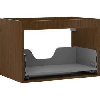 Korpus umyvadlové skříňky Mexen Box-A 70 cm, 1 zásuvka, ořech - 91AX0-0700-470-1-86