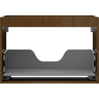 Korpus umyvadlové skříňky Mexen Box-A 70 cm, 1 zásuvka, ořech - 91AX0-0700-470-1-86