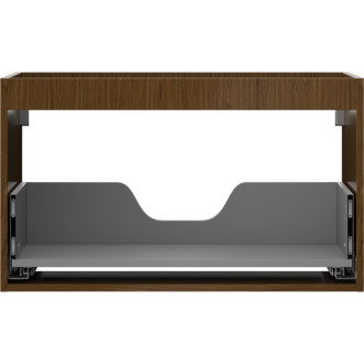 Korpus umyvadlové skříňky Mexen Box-A 80 cm, 1 zásuvka, ořech - 91AX0-0800-470-1-86