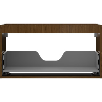 Korpus umyvadlové skříňky Mexen Box-A 90 cm, 1 zásuvka, ořech - 91AX0-0900-470-1-86