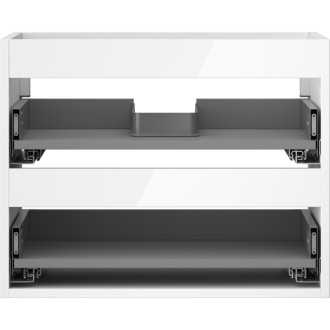 Korpus umyvadlové skříňky Mexen Box-A 60 cm, 2 zásuvky, bílý lesk - 91AX0-0600-470-2-00