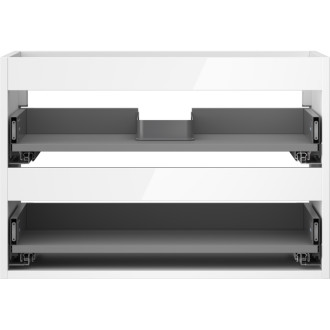 Korpus umyvadlové skříňky Mexen Box-A 70 cm, 2 zásuvky, bílý lesk - 91AX0-0700-470-2-00