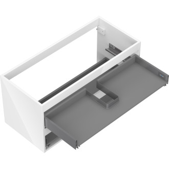 Korpus umyvadlové skříňky Mexen Box-A 100 cm, 2 zásuvky, bílý lesk - 91AX0-1000-470-2-00