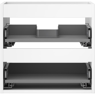 Korpus umyvadlové skříňky Mexen Box-A 50 cm, 2 zásuvky, matná bílá - 91AX0-0500-470-2-01