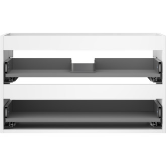 Korpus umyvadlové skříňky Mexen Box-A 80 cm, 2 zásuvky, matná bílá - 91AX0-0800-470-2-01