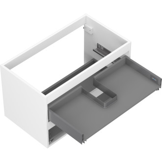 Korpus umyvadlové skříňky Mexen Box-A 80 cm, 2 zásuvky, matná bílá - 91AX0-0800-470-2-01