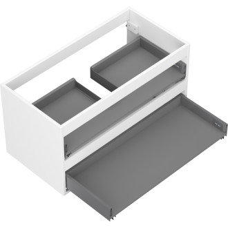 Korpus umyvadlové skříňky Mexen Box-A 90 cm, 2 zásuvky, matná bílá - 91AX0-0900-470-2-01