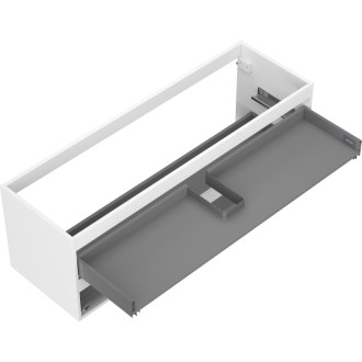 Korpus umyvadlové skříňky Mexen Box-A 140 cm, 2 zásuvky, matná bílá - 91AX0-1400-470-2-01