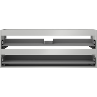 Korpus umyvadlové skříňky Mexen Box-A 120 cm, 2 zásuvky, matně šedá - 91AX0-1200-470-2-62