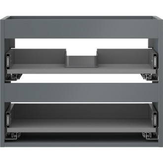 Korpus umyvadlové skříňky Mexen Box-A 60 cm, 2 zásuvky, matný grafit - 91AX0-0600-470-2-66