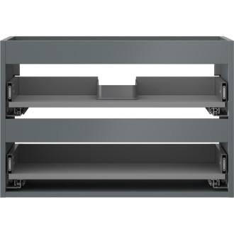 Korpus umyvadlové skříňky Mexen Box-A 70 cm, 2 zásuvky, matný grafit - 91AX0-0700-470-2-66