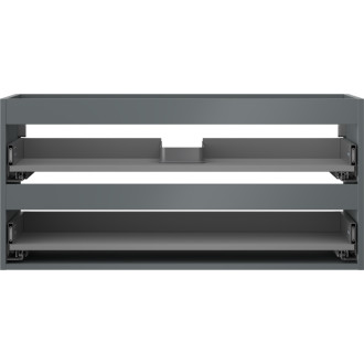 Korpus umyvadlové skříňky Mexen Box-A 100 cm, 2 zásuvky, matný grafit - 91AX0-1000-470-2-66