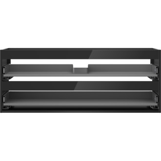 Korpus umyvadlové skříňky Mexen Box-A 120 cm, 2 zásuvky, černý lesk - 91AX0-1200-470-2-70