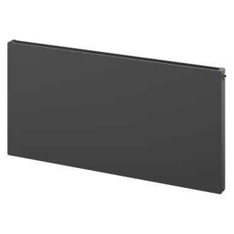 Deskový radiátor Mexen Flat CVF11 900 x 400 mm, spodní připojení, 436 W, antracit - W611F-090-040-66