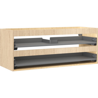 Korpus umyvadlové skříňky Mexen Box-A 120 cm, 2 zásuvky, dub - 91AX0-1200-470-2-81