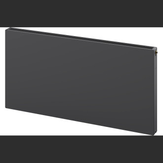 Deskový radiátor Mexen Flat CVF21 300 x 1200 mm, spodní připojení, 756 W, antracit - W621F-030-120-66
