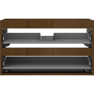 Korpus umyvadlové skříňky Mexen Box-A 80 cm, 2 zásuvky, ořech - 91AX0-0800-470-2-86