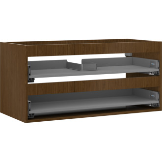 Korpus umyvadlové skříňky Mexen Box-A 100 cm, 2 zásuvky, ořech - 91AX0-1000-470-2-86