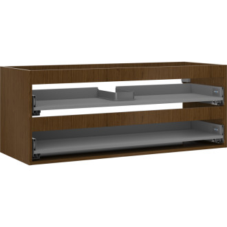 Korpus umyvadlové skříňky Mexen Box-A 120 cm, 2 zásuvky, ořech - 91AX0-1200-470-2-86