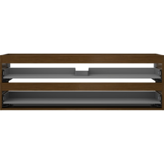 Korpus umyvadlové skříňky Mexen Box-A 140 cm, 2 zásuvky, ořech - 91AX0-1400-470-2-86