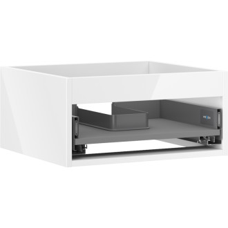 Korpus umyvadlové skříňky Mexen Box-A 50 cm, 1 zásuvka, bílý lesk - 91AX0-0500-235-1-00