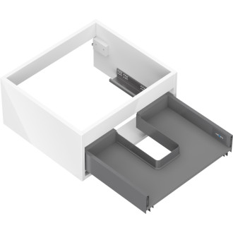 Korpus umyvadlové skříňky Mexen Box-A 50 cm, 1 zásuvka, bílý lesk - 91AX0-0500-235-1-00