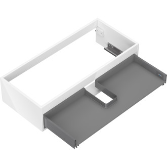 Korpus umyvadlové skříňky Mexen Box-A 100 cm, 1 zásuvka, bílý lesk - 91AX0-1000-235-1-00