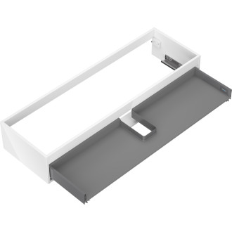 Korpus umyvadlové skříňky Mexen Box-A 140 cm, 1 zásuvka, bílý lesk - 91AX0-1400-235-1-00