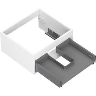 Korpus umyvadlové skříňky Mexen Box-A 50 cm, 1 zásuvka, matná bílá - 91AX0-0500-235-1-01