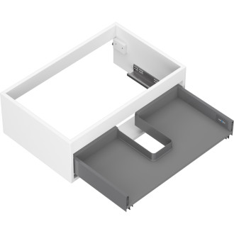 Korpus umyvadlové skříňky Mexen Box-A 70 cm, 1 zásuvka, matná bílá - 91AX0-0700-235-1-01