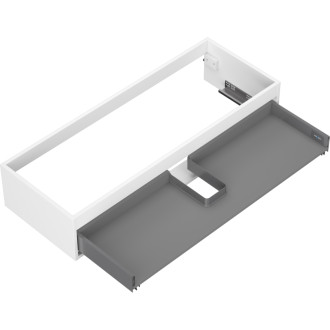 Korpus umyvadlové skříňky Mexen Box-A 120 cm, 1 zásuvka, matná bílá - 91AX0-1200-235-1-01