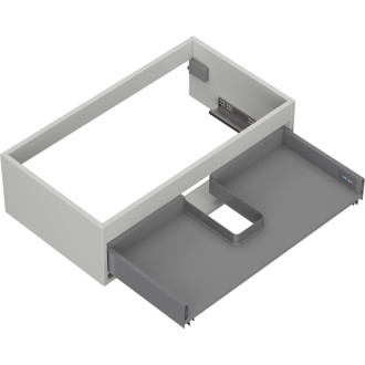 Korpus umyvadlové skříňky Mexen Box-A 80 cm, 1 zásuvka, matně šedá - 91AX0-0800-235-1-62