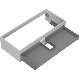 Korpus umyvadlové skříňky Mexen Box-A 100 cm, 1 zásuvka, matně šedá - 91AX0-1000-235-1-62
