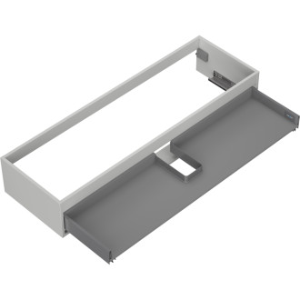 Korpus umyvadlové skříňky Mexen Box-A 140 cm, 1 zásuvka, matně šedá - 91AX0-1400-235-1-62