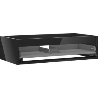 Korpus umyvadlové skříňky Mexen Box-A 90 cm, 1 zásuvka, černý lesk - 91AX0-0900-235-1-70