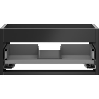 Korpus umyvadlové skříňky Mexen Box-A 50 cm, 1 zásuvka, matná černá - 91AX0-0500-235-1-71