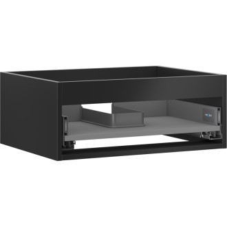 Korpus umyvadlové skříňky Mexen Box-A 60 cm, 1 zásuvka, matná černá - 91AX0-0600-235-1-71