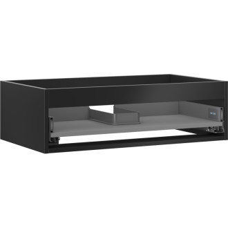 Korpus umyvadlové skříňky Mexen Box-A 80 cm, 1 zásuvka, matná černá - 91AX0-0800-235-1-71