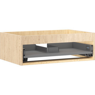 Korpus umyvadlové skříňky Mexen Box-A 70 cm, 1 zásuvka, dub - 91AX0-0700-235-1-81