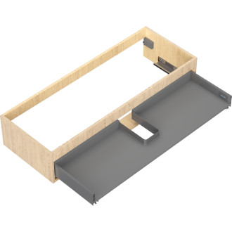 Korpus umyvadlové skříňky Mexen Box-A 120 cm, 1 zásuvka, dub - 91AX0-1200-235-1-81