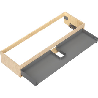 Korpus umyvadlové skříňky Mexen Box-A 140 cm, 1 zásuvka, dub - 91AX0-1400-235-1-81