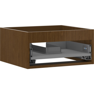 Korpus umyvadlové skříňky Mexen Box-A 50 cm, 1 zásuvka, ořech - 91AX0-0500-235-1-86